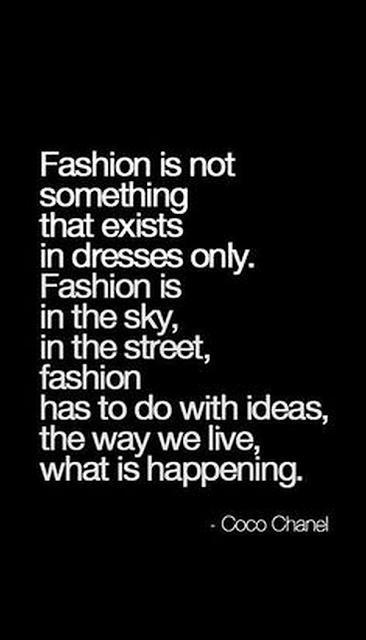 Awesome Coco Chanel quote about fashion