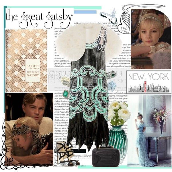 Chic vintage party look with the roaring twenties style, Great Gatsby look