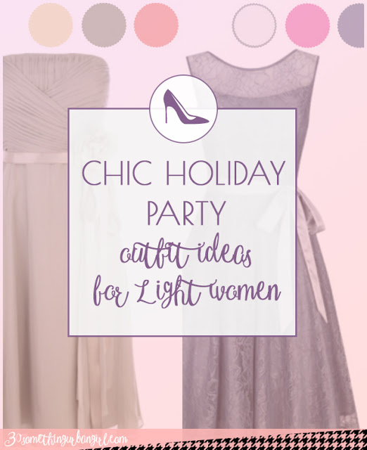 Chic holiday party outfit ideas for Light Spring and Light Summer women