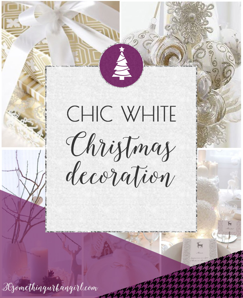 Chic white Christmas home decoration ideas