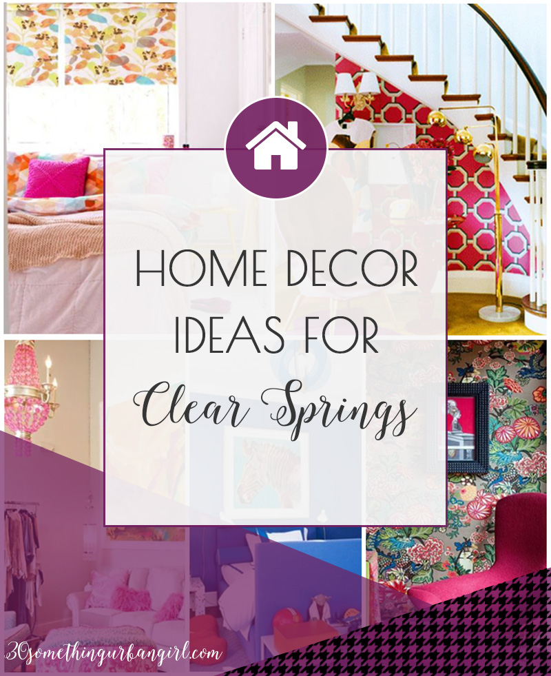 Home decor and color palette ideas for Clear Spring women
