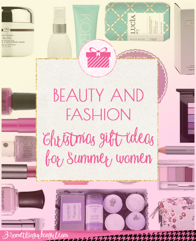 Beauty and fashion gift ideas for Christmas for Summer seasonal color women