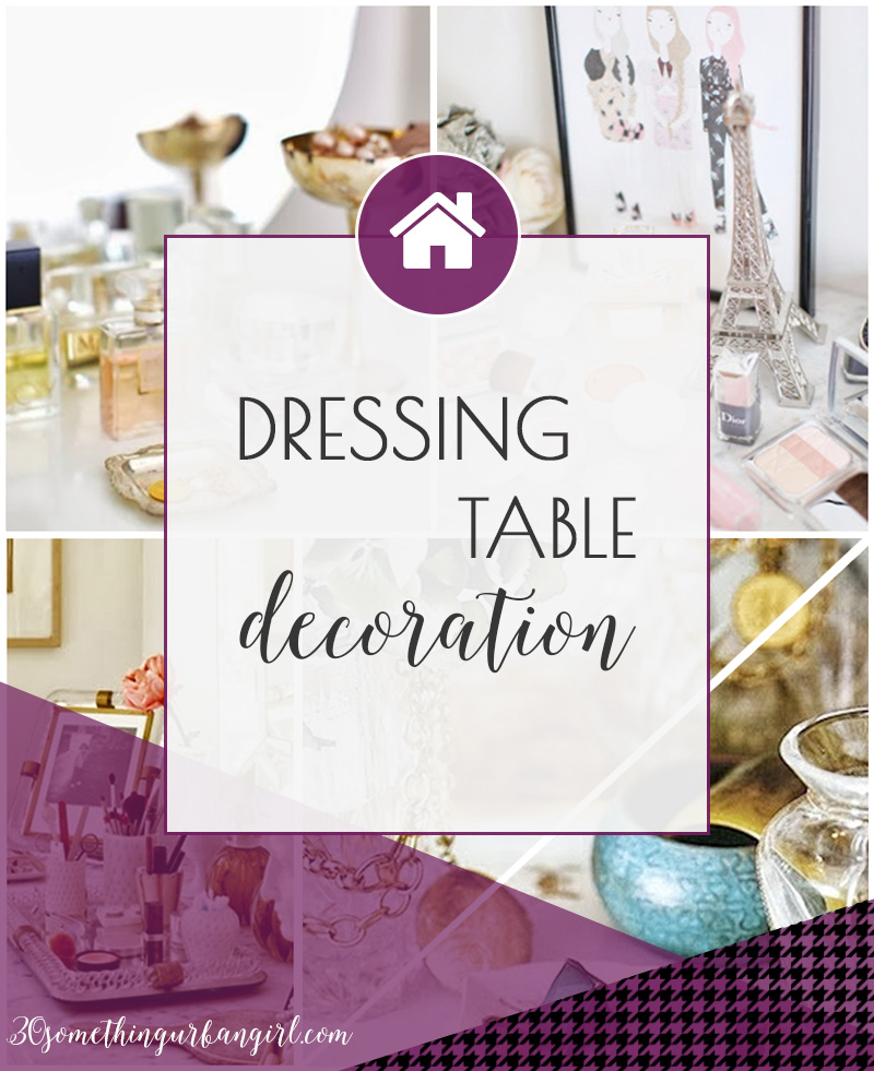Sparkling Saay Dressing Table, Dressing Table Decor Ideas