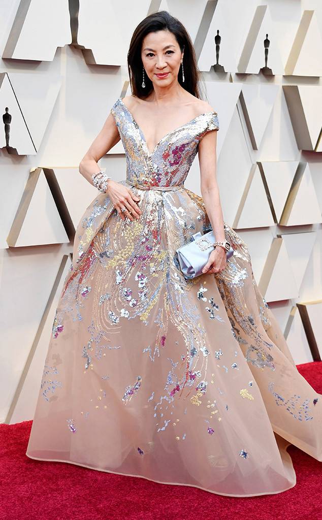Michelle Yeoh in Elie Saab at the Oscars 2019