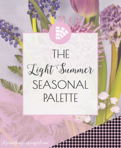 Learn more about the Light Summer seasonal color palette on 30somethingurbangirl.com