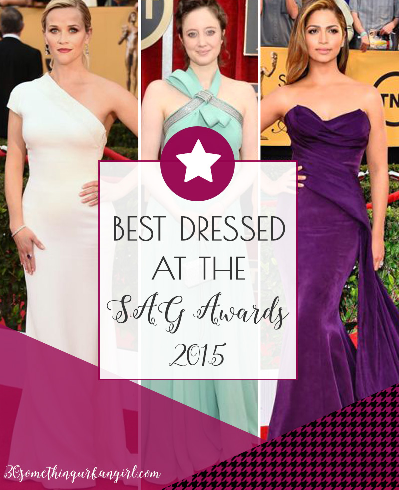 Best dressed at the SAG Awards 2015, list by 30somethingurbangirl.com
